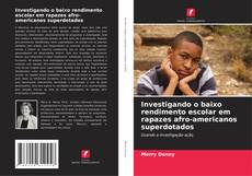 Обложка Investigando o baixo rendimento escolar em rapazes afro-americanos superdotados