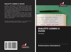DIALETTI UZBEKI E RUSSI kitap kapağı