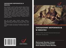 Buchcover von ZARZĄDZANIE NIEPEWNOŚCIĄ W MEKSYKU