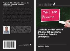 Buchcover von Capítulo 15 del Sootra Sthana del Sushruta Samhita: Estudio conceptual