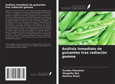 Portada del libro de Análisis inmediato de guisantes tras radiación gamma
