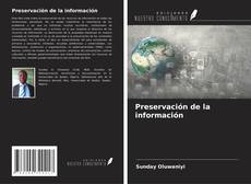 Buchcover von Preservación de la información