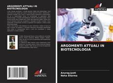 Buchcover von ARGOMENTI ATTUALI IN BIOTECNOLOGIA