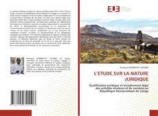 Capa do livro de L’ETUDE SUR LA NATURE JURIDIQUE 