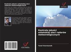 Couverture de Kontrola jakości estońskiej sieci radarów meteorologicznych