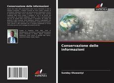 Portada del libro de Conservazione delle informazioni