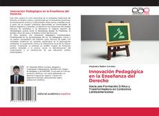 Обложка Innovación Pedagógica en la Enseñanza del Derecho