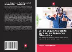 Buchcover von Lei de Segurança Digital para Lei de Segurança Cibernética
