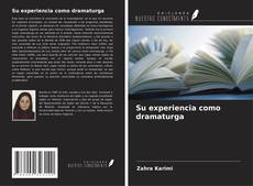Portada del libro de Su experiencia como dramaturga