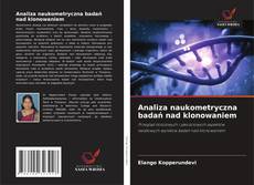 Analiza naukometryczna badań nad klonowaniem kitap kapağı