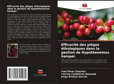 Capa do livro de Efficacité des pièges éthologiques dans la gestion de Hypothenemus hampei. 