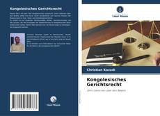 Обложка Kongolesisches Gerichtsrecht