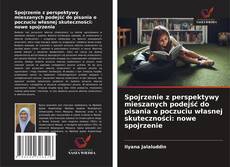 Capa do livro de Spojrzenie z perspektywy mieszanych podejść do pisania o poczuciu własnej skuteczności: nowe spojrzenie 