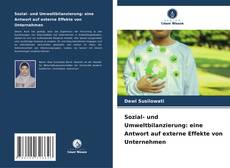 Buchcover von Sozial- und Umweltbilanzierung: eine Antwort auf externe Effekte von Unternehmen