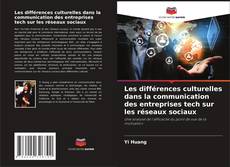 Buchcover von Les différences culturelles dans la communication des entreprises tech sur les réseaux sociaux