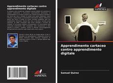 Couverture de Apprendimento cartaceo contro apprendimento digitale