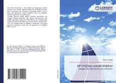 Bookcover of OPTIMIZING SOLAR ENERGY