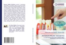 Copertina di ANTERIOR IMPLANT AESTHETICS