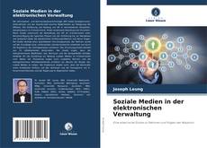 Buchcover von Soziale Medien in der elektronischen Verwaltung