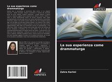 Portada del libro de La sua esperienza come drammaturga