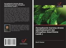 Borítókép a  Zarządzanie koroną drzew odmłodzonych ber (Zizyphus mauritiana Lamk.) - hoz