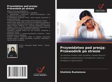 Borítókép a  Przywództwo pod presją: Przewodnik po stresie - hoz
