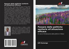 Bookcover of Passare dalle politiche sanitarie all'attuazione efficace