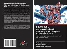Bookcover of Effetti delle nanoparticelle di TiO₂+Ag e SiO₂+Ag su Escherichia coli