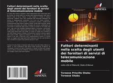 Bookcover of Fattori determinanti nella scelta degli utenti dei fornitori di servizi di telecomunicazione mobile