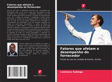 Couverture de Fatores que afetam o desempenho do fornecedor