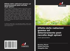 Capa do livro de Effetto delle radiazioni gamma sul deterioramento post-raccolta degli spinaci 