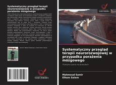 Bookcover of Systematyczny przegląd terapii neurorozwojowej w przypadku porażenia mózgowego