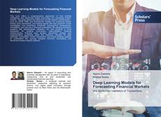 Buchcover von Deep Learning Models for Forecasting Financial Markets