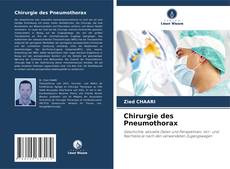 Bookcover of Chirurgie des Pneumothorax