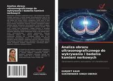 Analiza obrazu ultrasonograficznego do wykrywania i badania kamieni nerkowych的封面