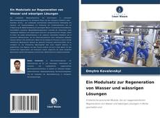 Copertina di Ein Modulsatz zur Regeneration von Wasser und wässrigen Lösungen