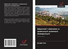 Buchcover von Odporność i dobrostan w społecznych systemach ekologicznych