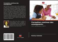 Bookcover of Formation continue des enseignants: