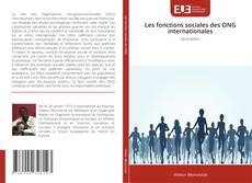 Capa do livro de Les fonctions sociales des ONG internationales 