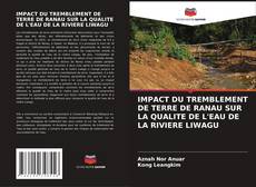 IMPACT DU TREMBLEMENT DE TERRE DE RANAU SUR LA QUALITE DE L'EAU DE LA RIVIERE LIWAGU kitap kapağı