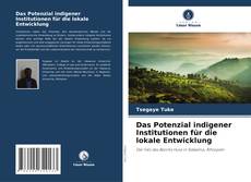 Portada del libro de Das Potenzial indigener Institutionen für die lokale Entwicklung