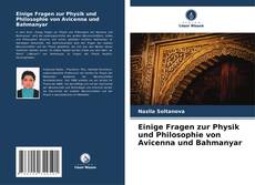 Copertina di Einige Fragen zur Physik und Philosophie von Avicenna und Bahmanyar