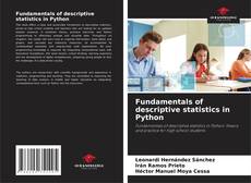 Bookcover of Fundamentals of descriptive statistics in Python