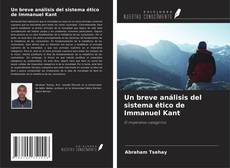 Capa do livro de Un breve análisis del sistema ético de Immanuel Kant 