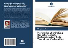 Copertina di Moralische Übertretung Der scharlachrote Buchstabe Adam Bede Tess of the d'Urbervilles