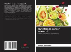Buchcover von Nutrition in cancer research