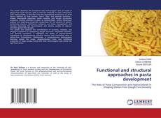 Capa do livro de Functional and structural approaches in pasta development 