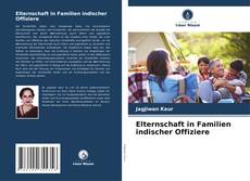 Elternschaft in Familien indischer Offiziere kitap kapağı