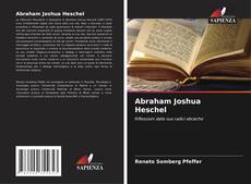Abraham Joshua Heschel kitap kapağı