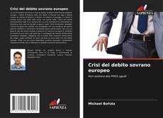 Buchcover von Crisi del debito sovrano europeo